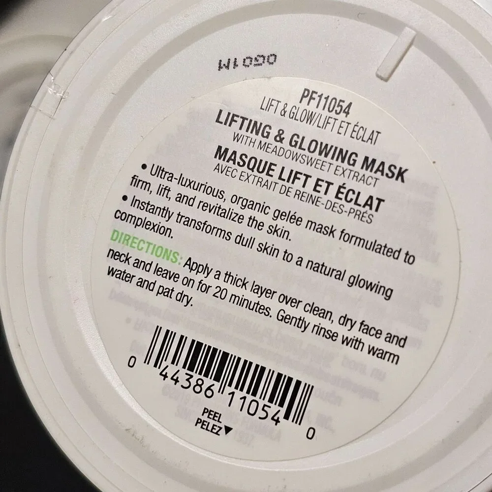 Physicians Formula Organic Wear Lifting Glowing Beauty Mask New Lot of 2 1.7oz